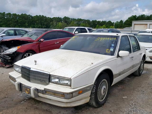 1G6KS53B6MU818413 - 1991 CADILLAC SEVILLE WHITE photo 2