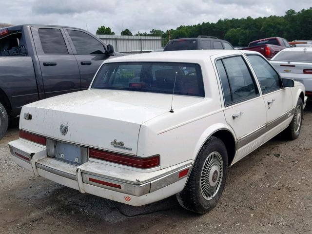 1G6KS53B6MU818413 - 1991 CADILLAC SEVILLE WHITE photo 4