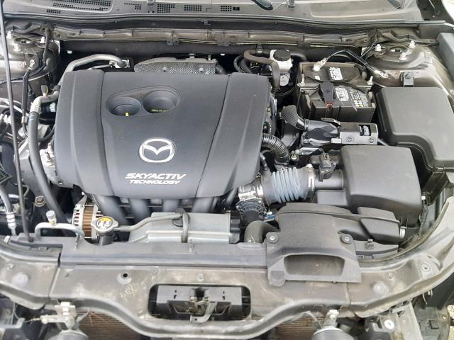 3MZBN1V71HM145687 - 2017 MAZDA 3 TOURING BROWN photo 7