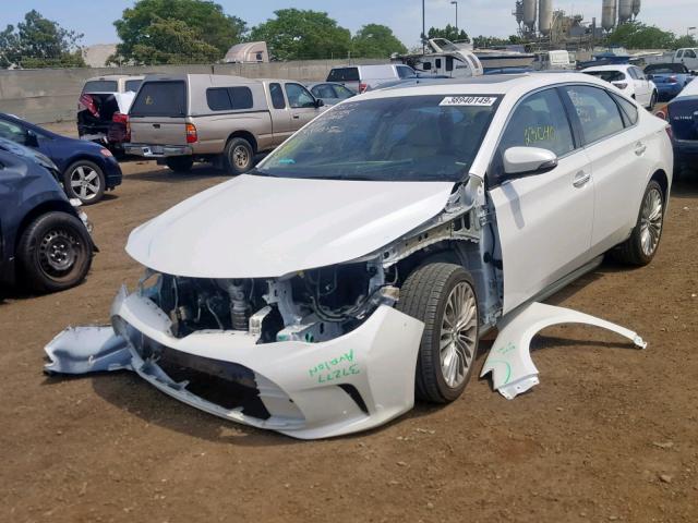 4T1BK1EB1GU197858 - 2016 TOYOTA AVALON XLE WHITE photo 2