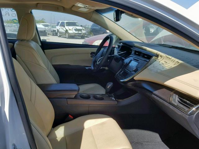 4T1BK1EB1GU197858 - 2016 TOYOTA AVALON XLE WHITE photo 5