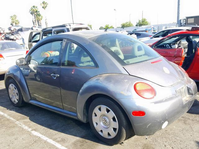 3VWCK21CX2M442096 - 2002 VOLKSWAGEN NEW BEETLE Boz foto 3