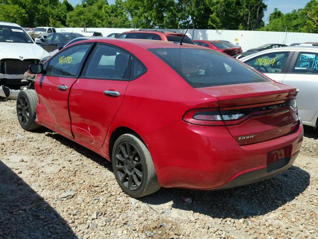 1C3CDFCA3DD343848 - 2013 DODGE DART LIMIT RED photo 3