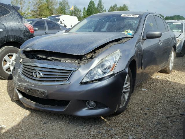 JN1CV6ARXBM401407 - 2011 INFINITI G37 GRAY photo 2