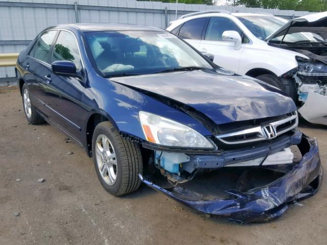 1HGCM56326A178688 - 2006 HONDA ACCORD SE BLUE photo 1