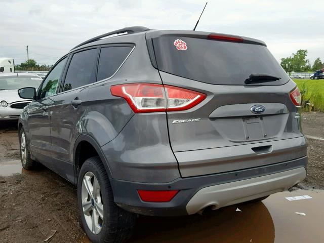 1FMCU9GX5EUA03707 - 2014 FORD ESCAPE SE GRAY photo 3