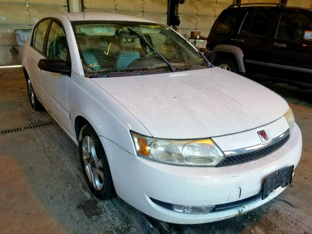 1G8AL54F24Z150341 - 2004 SATURN ION LEVEL WHITE photo 1