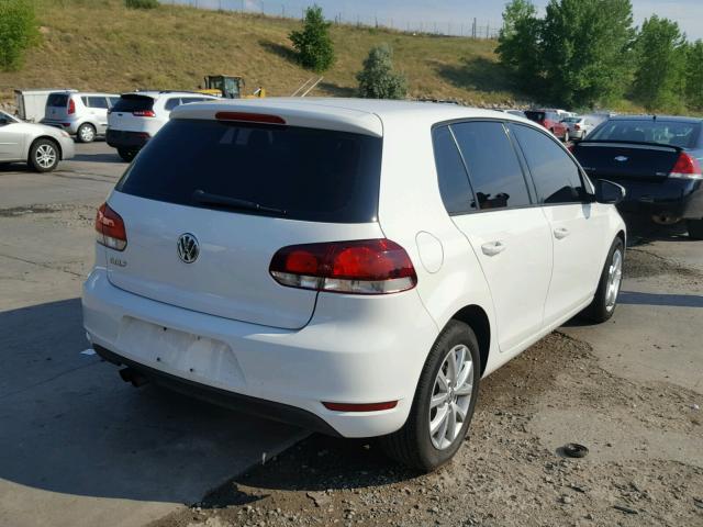 WVWDB7AJ0DW042974 - 2013 VOLKSWAGEN GOLF 白色 照片 4