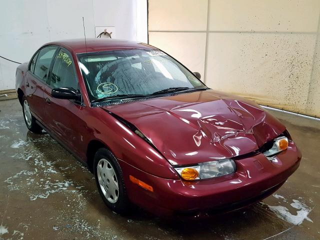 1G8ZH52892Z288481 - 2002 SATURN SL1 BURGUNDY photo 1