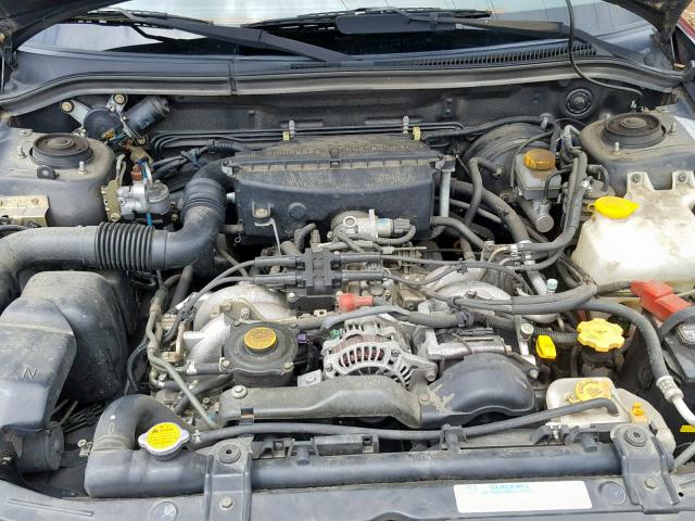 JF1SF65621H723560 - 2001 SUBARU FORESTER S შავი ფოტო 7