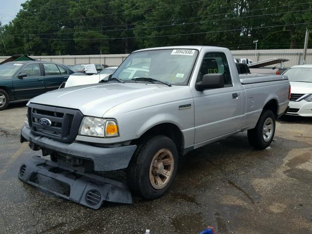 1FTKR1AD1APA65261 - 2010 FORD RANGER SILVER photo 2