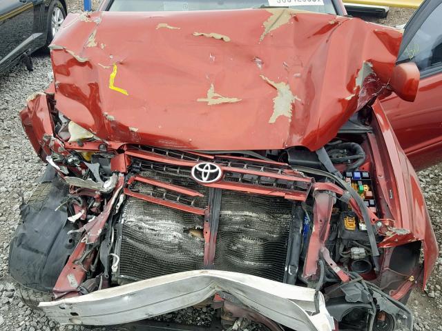 JTEGF21A630105495 - 2003 TOYOTA HIGHLANDER RED photo 7