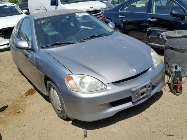 JHMZE13722T001402 - 2002 HONDA INSIGHT SILVER photo 1