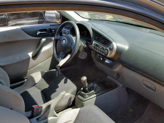 JHMZE13722T001402 - 2002 HONDA INSIGHT SILVER photo 5