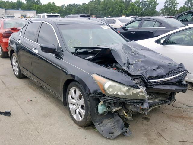 1HGCP36879A048420 - 2009 HONDA ACCORD EXL BLACK photo 1