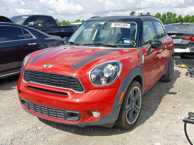 WMWZC3C54EWP29580 - 2014 MINI COOPER S C RED photo 2