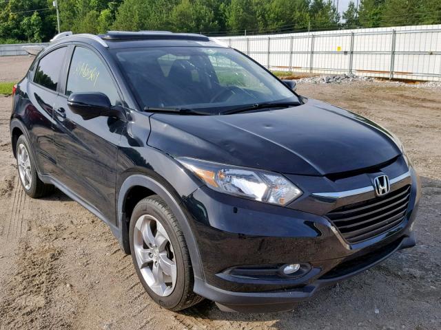 3CZRU5H78GM750046 - 2016 HONDA HR-V EXL BLACK photo 1