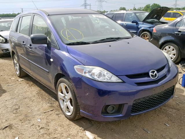 JM1CR293770159037 - 2007 MAZDA 5 BLUE photo 1