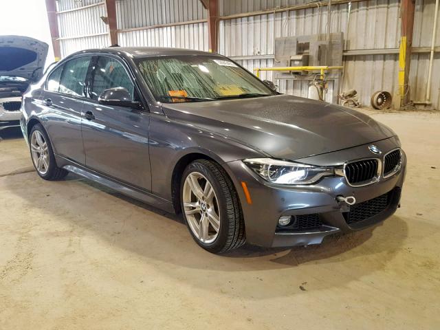 WBA8B7G53GNT70716 - 2016 BMW 340 XI GRAY photo 1