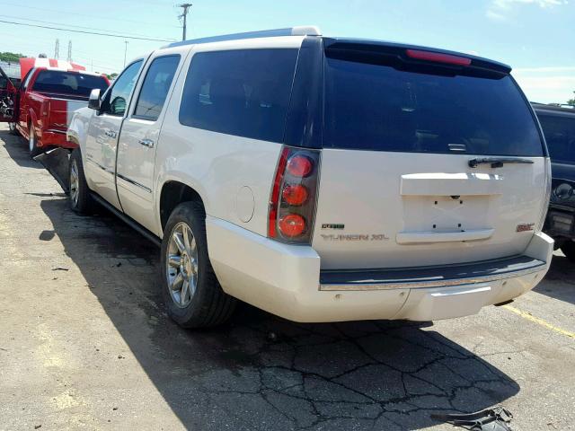 1GKS2MEF9CR244242 - 2012 GMC YUKON XL D WHITE photo 3