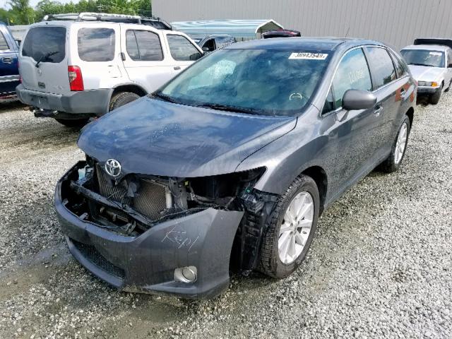 4T3ZE11A09U018738 - 2009 TOYOTA VENZA CHARCOAL photo 2