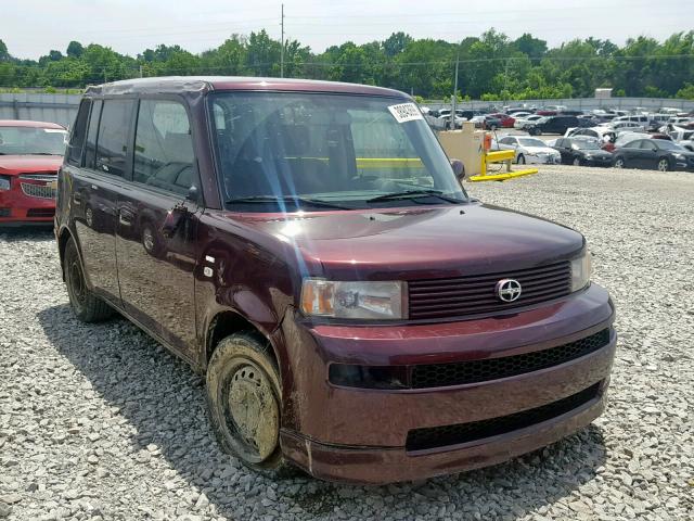 JTLKT334554009829 - 2005 TOYOTA SCION XB 勃艮第红 照片 1