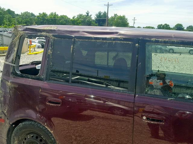 JTLKT334554009829 - 2005 TOYOTA SCION XB 勃艮第红 照片 9