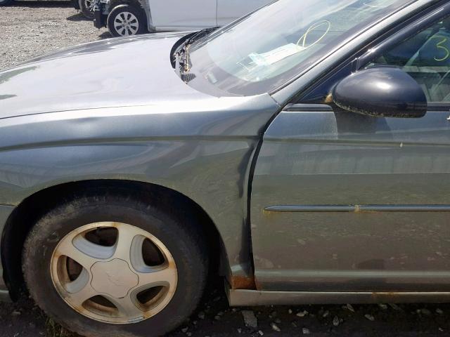 2G1WX12K149260082 - 2004 CHEVROLET MONTE CARL GRAY photo 9