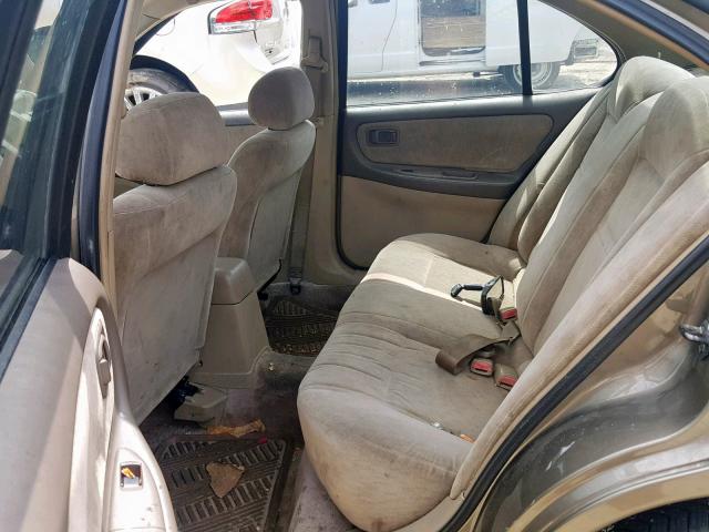 1N4DL01D8WC160229 - 1998 NISSAN ALTIMA XE GOLD photo 6