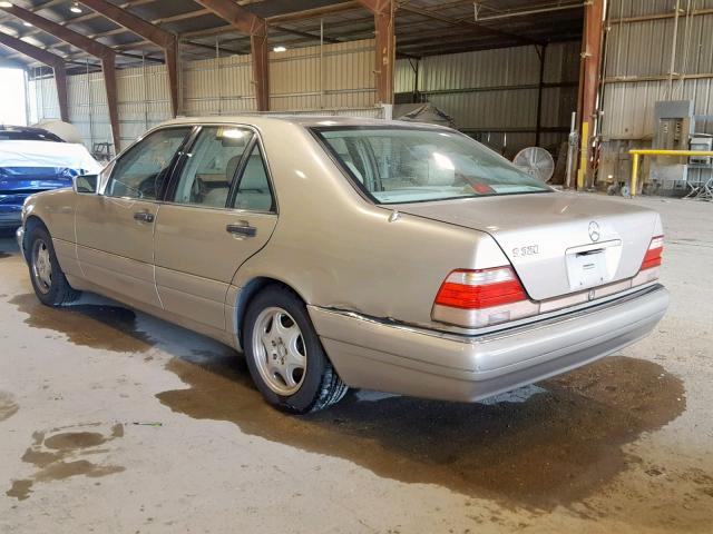 WDBGA32G7XA415763 - 1999 MERCEDES-BENZ S 320W TAN photo 3