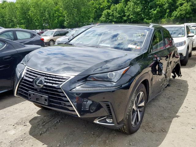 JTJBARBZ3J2160379 - 2018 LEXUS NX 300 BLACK photo 2