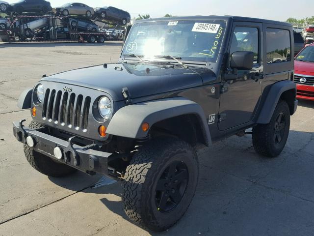 1J4AA2D14AL145424 - 2010 JEEP WRANGLER S GRAY photo 2