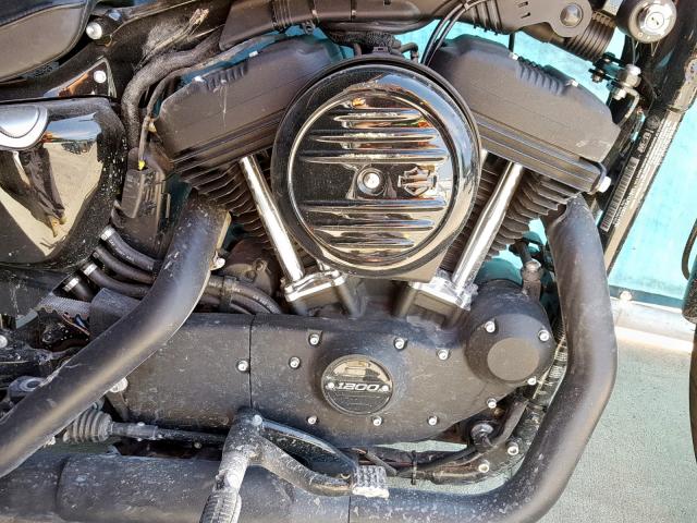 1HD1LP312KC414762 - 2019 HARLEY-DAVIDSON XL1200 NS BLACK photo 7