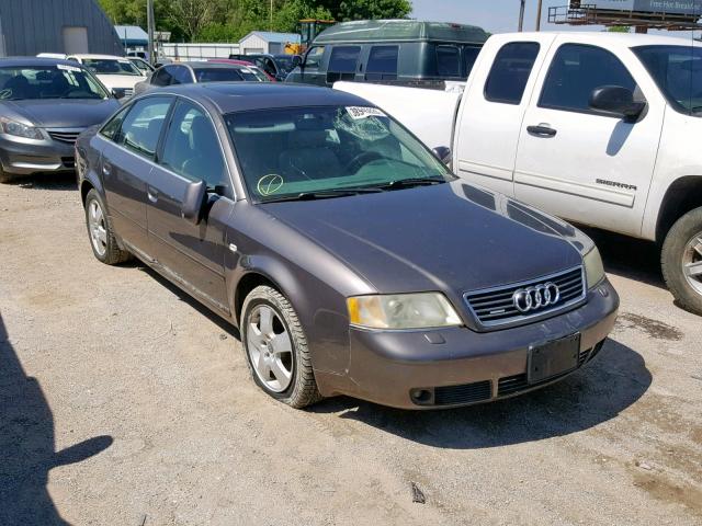 WAUED64BX1N077226 - 2001 AUDI A6 2.7T QU BROWN photo 1