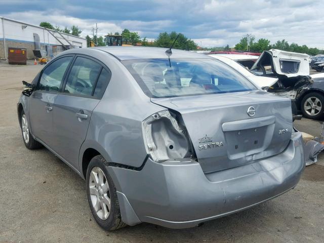 3N1AB61E77L608156 - 2007 NISSAN SENTRA 2.0 GRAY photo 3