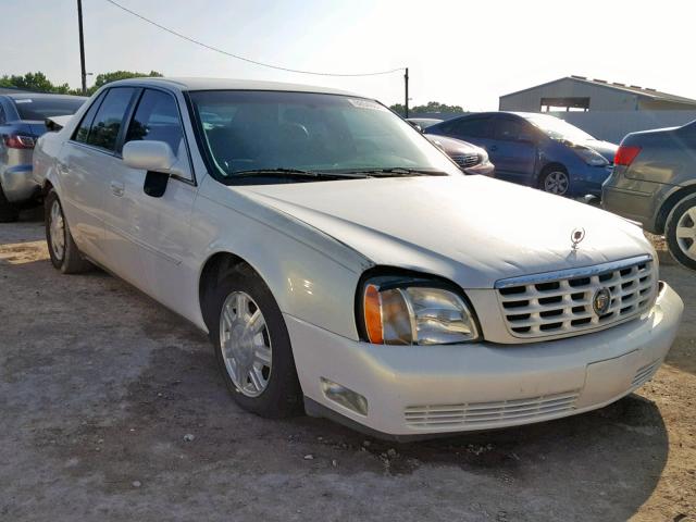 1G6KD54Y44U184841 - 2004 CADILLAC DEVILLE WHITE photo 1