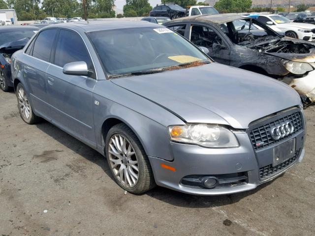 WAUAF78E68A138057 - 2008 AUDI A4 2.0T SILVER photo 1