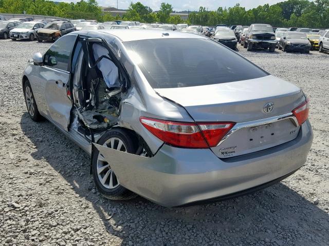 4T4BF1FK0GR557422 - 2016 TOYOTA CAMRY LE SILVER photo 3