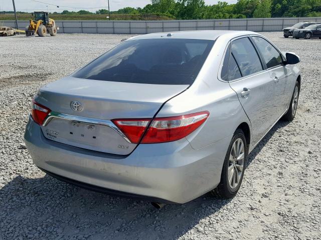 4T4BF1FK0GR557422 - 2016 TOYOTA CAMRY LE SILVER photo 4