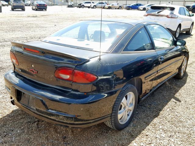 1G1JH12T427183254 - 2002 CHEVROLET CAVALIER Z BLACK photo 4