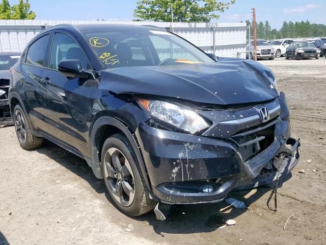 3CZRU6H75JM107716 - 2018 HONDA HR-V EXL BLACK photo 1