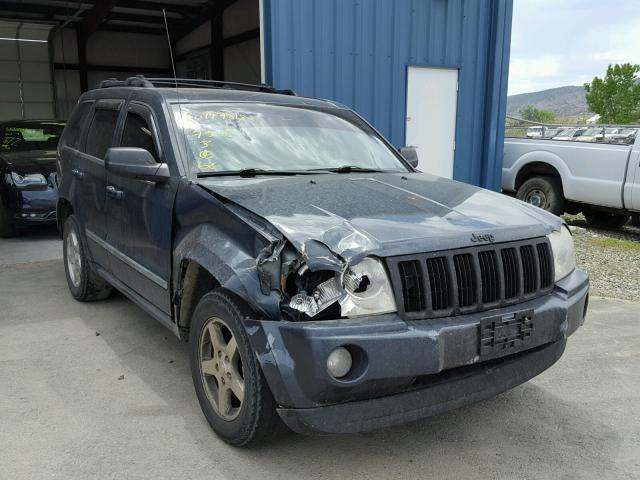 1J8HR58297C606927 - 2007 JEEP GRAND CHER BLUE photo 1