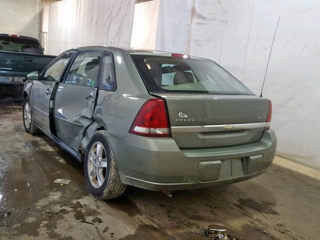 1G1ZT62845F265196 - 2005 CHEVROLET MALIBU MAX 绿色 照片 3