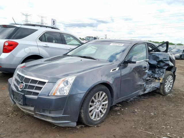 1G6DG5EY7B0103298 - 2011 CADILLAC CTS LUXURY GRAY photo 2