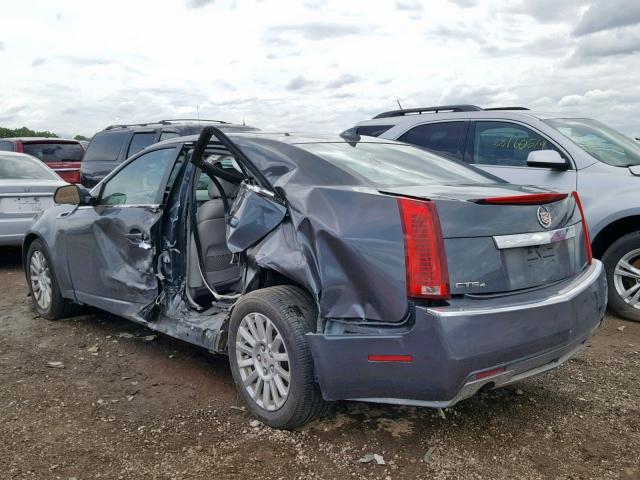 1G6DG5EY7B0103298 - 2011 CADILLAC CTS LUXURY GRAY photo 3