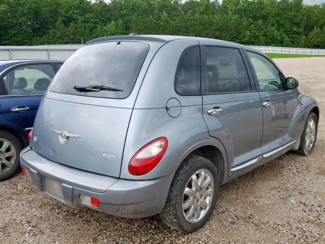 3A8FY48B48T155531 - 2008 CHRYSLER PT CRUISER BLUE photo 4