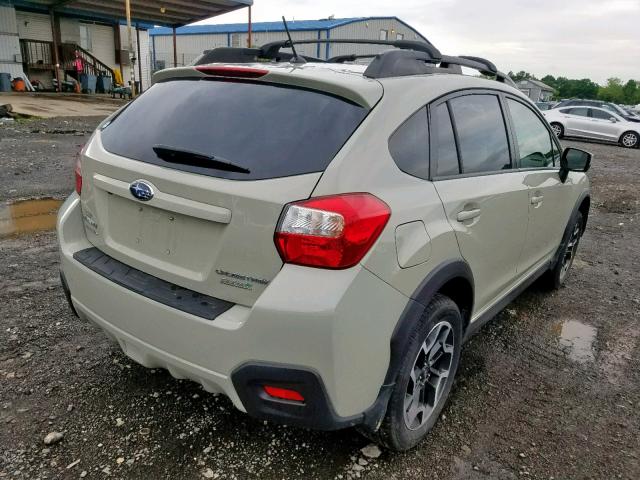 JF2GPABC2G8285689 - 2016 SUBARU CROSSTREK TAN photo 4