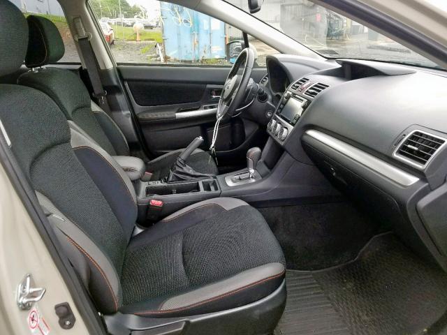 JF2GPABC2G8285689 - 2016 SUBARU CROSSTREK TAN photo 5