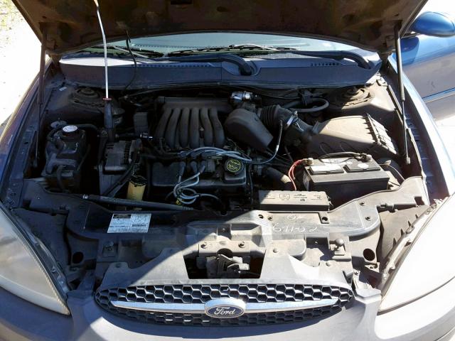 1FAFP55U92G248696 - 2002 FORD TAURUS SES BLUE photo 7