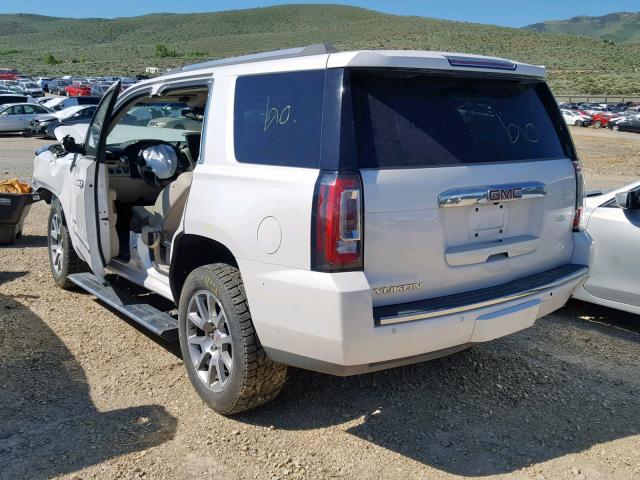 1GKS2CKJ9HR370787 - 2017 GMC YUKON DENA WHITE photo 3